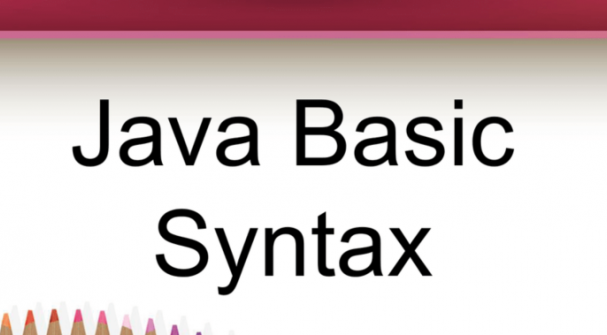 Java – Basic Syntax
