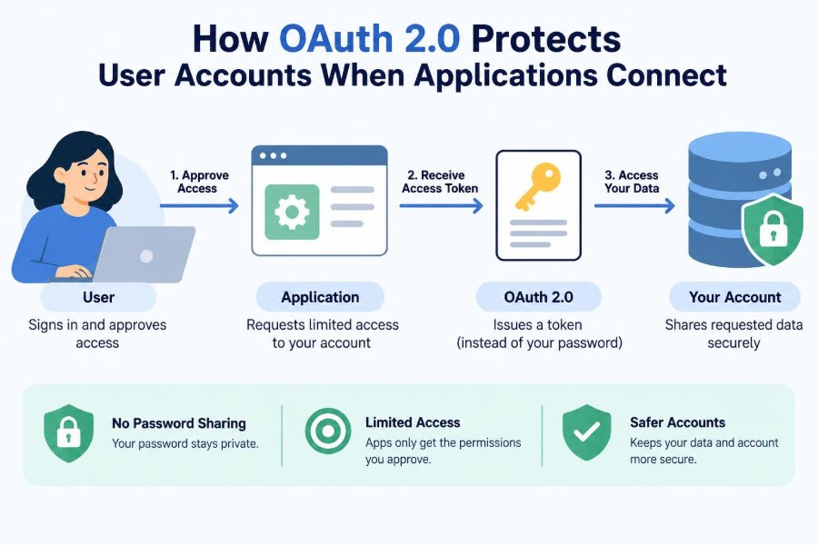 ๐ How OAuth 2.0 Protects User Accounts When Applications Connect