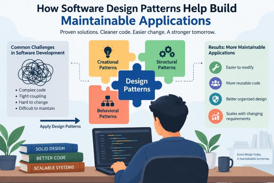 🧩 How Software Design Patterns Help Build Maintainable Applications