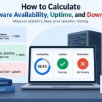 ⚙️ How to Calculate Software Availability, Uptime, and Downtime