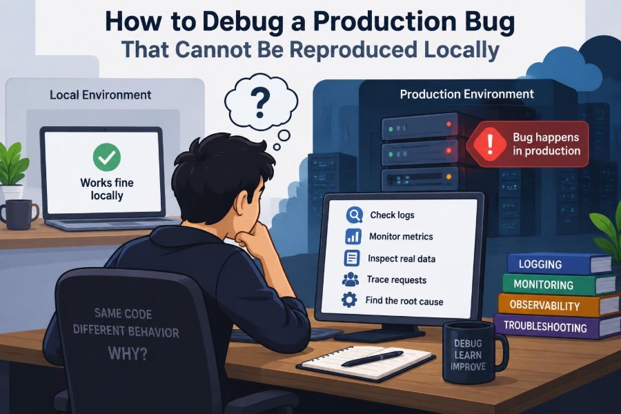 🐞 How to Debug a Production Bug That Cannot Be Reproduced Locally