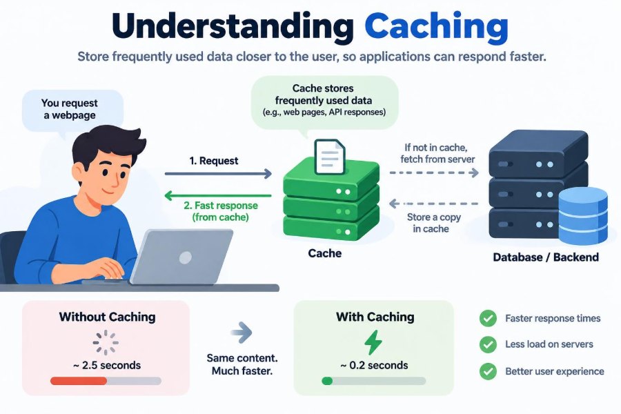 ⚙️ Understanding Caching and Why It Makes Applications Feel Faster