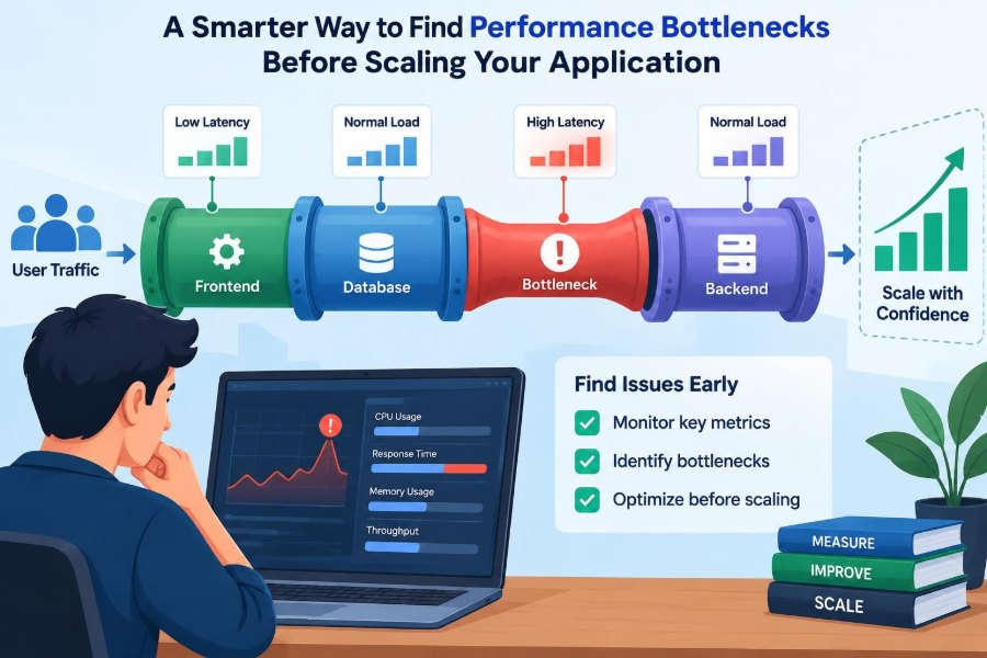 ⚙️ A Smarter Way to Find Performance Bottlenecks Before Scaling Your Application