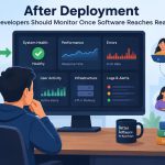 ⚙️ After Deployment: What Developers Should Monitor Once Software Reaches Real Users