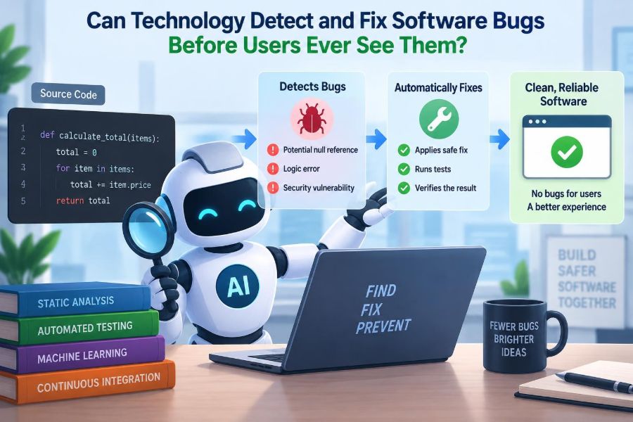 ⚙️ Can Technology Detect and Fix Software Bugs Before Users Ever See Them?