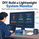 ⚙️ DIY: Build a Lightweight System Monitor That Tracks Errors, Uptime, and Response Time