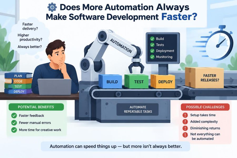 ⚙️ Does More Automation Always Make Software Development Faster?