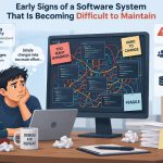 ⚙️ Early Signs of a Software System That Is Becoming Difficult to Maintain