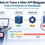 ⚙️ How to Trace a Slow API Request from Frontend to Database