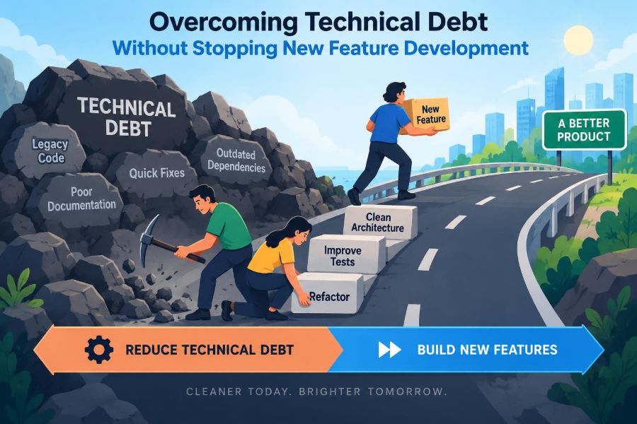 ⚙️ Overcoming Technical Debt Without Stopping New Feature Development