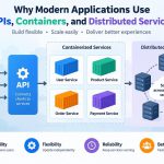 ⚙️ Why Modern Applications Use APIs, Containers, and Distributed Services
